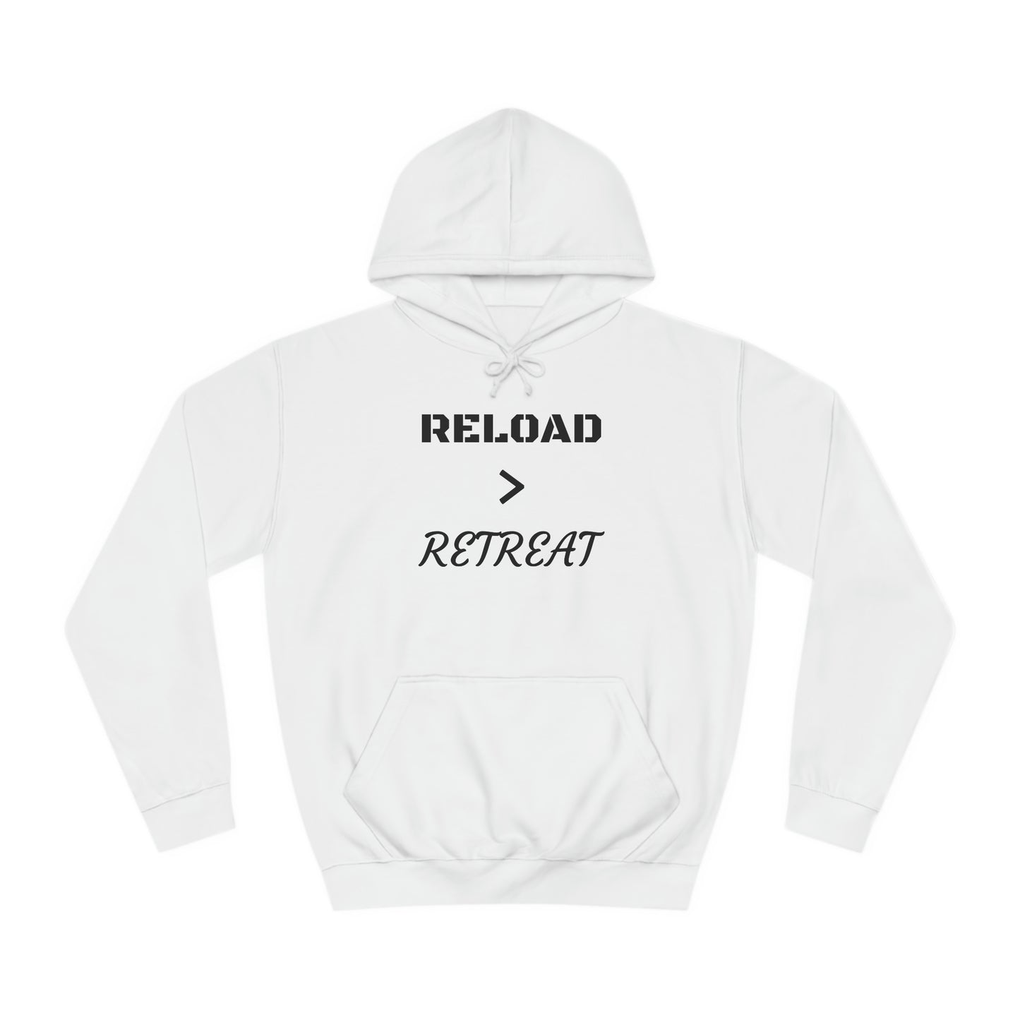 Reload Vs Retreat Unisex Hoodie