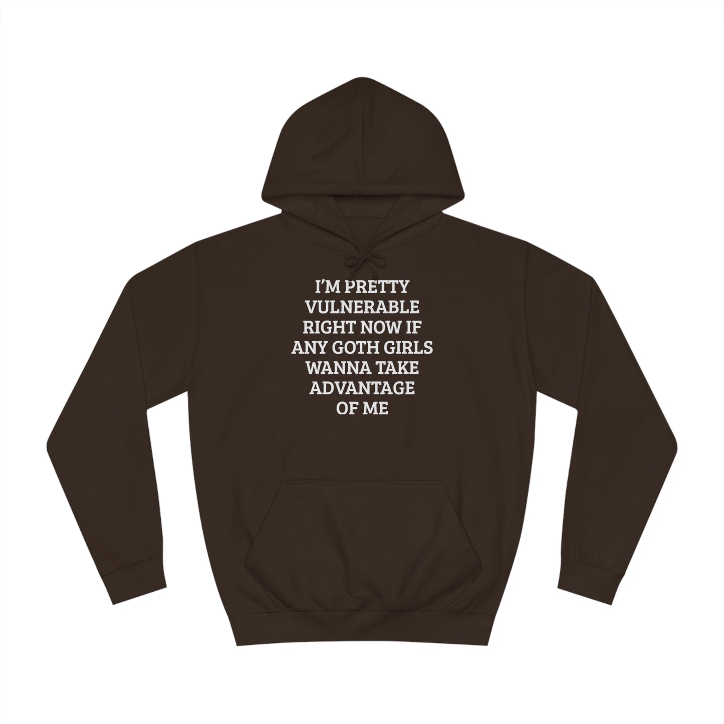 Vulnerable For Goth Girls Unisex Hoodie