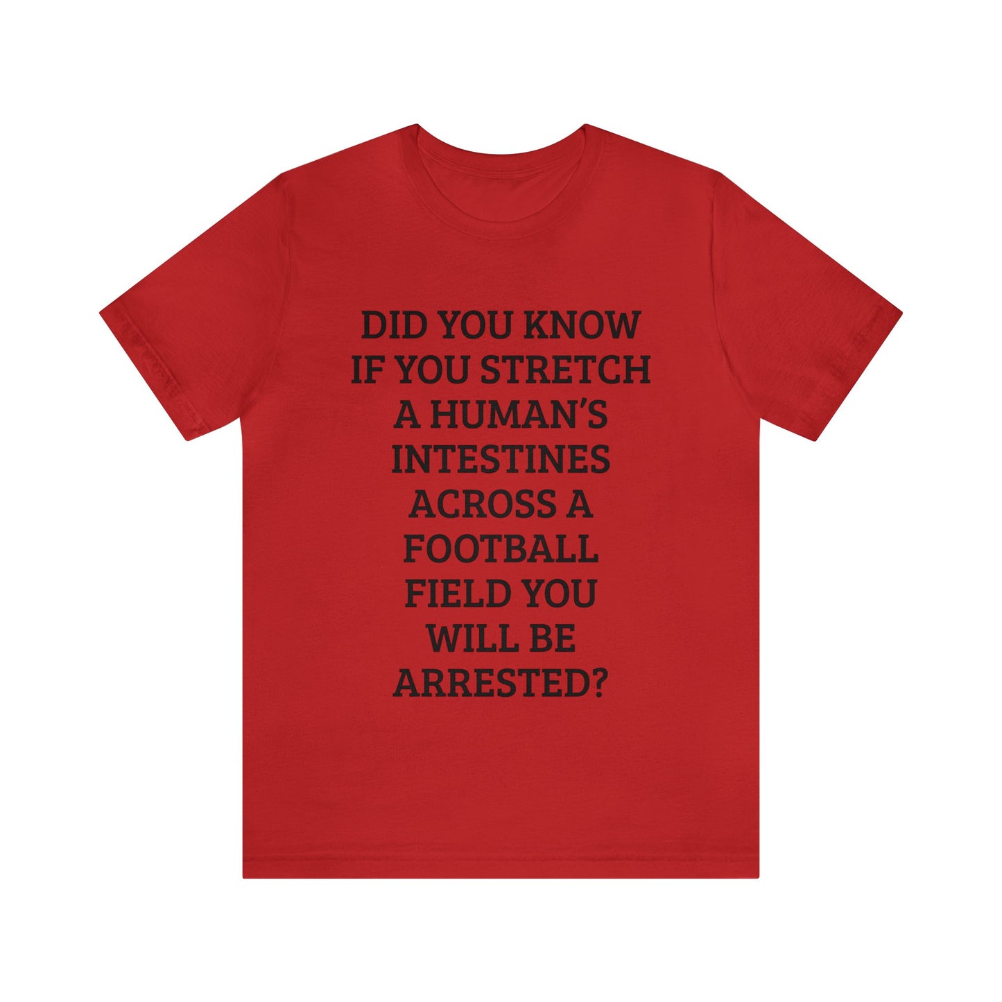 Football Field Intestines Unisex Tee