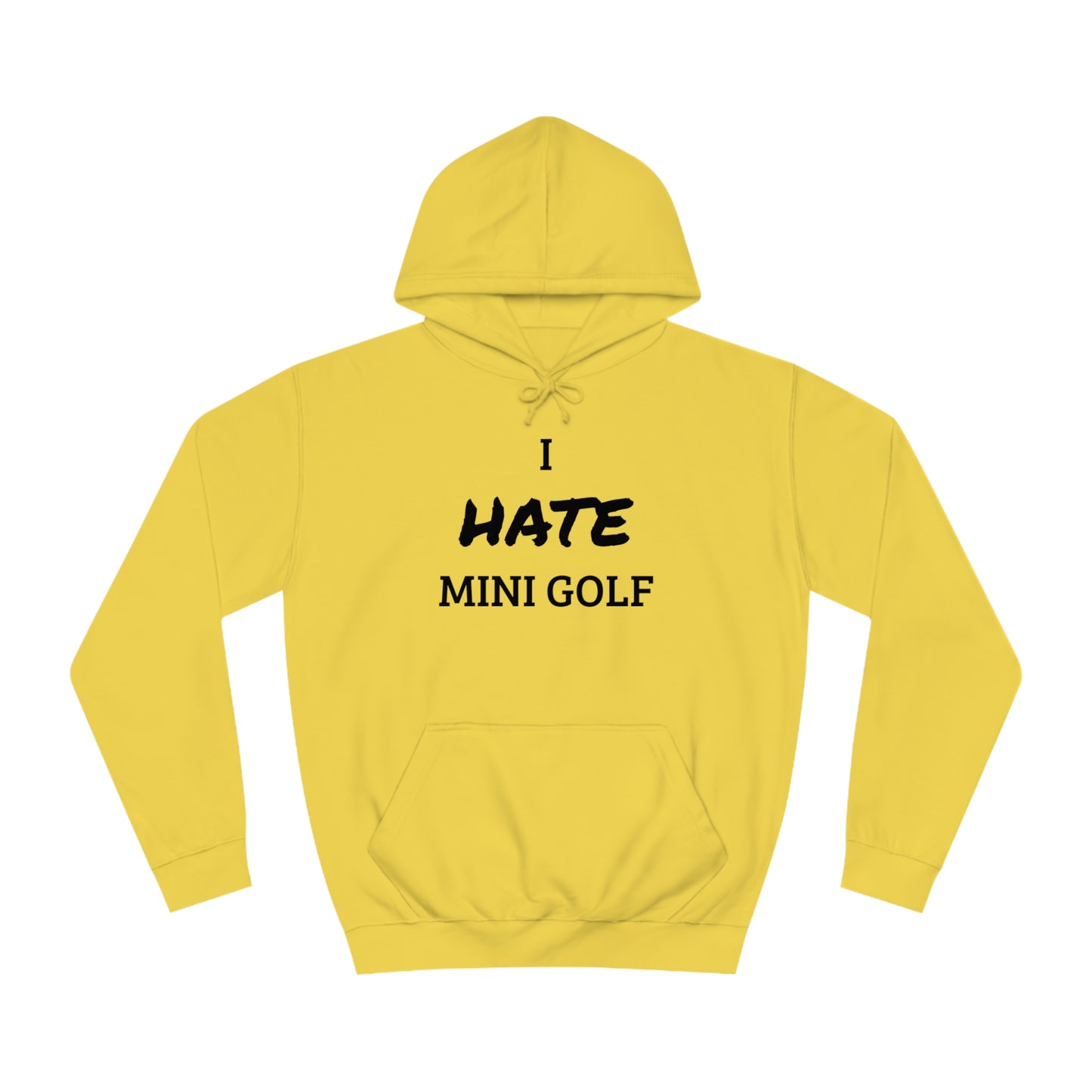 Mini Golf Hater Unisex Hoodie