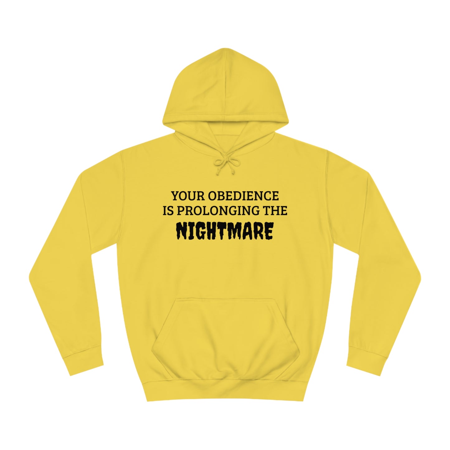 Obedience To The Nightmare Unisex Hoodie