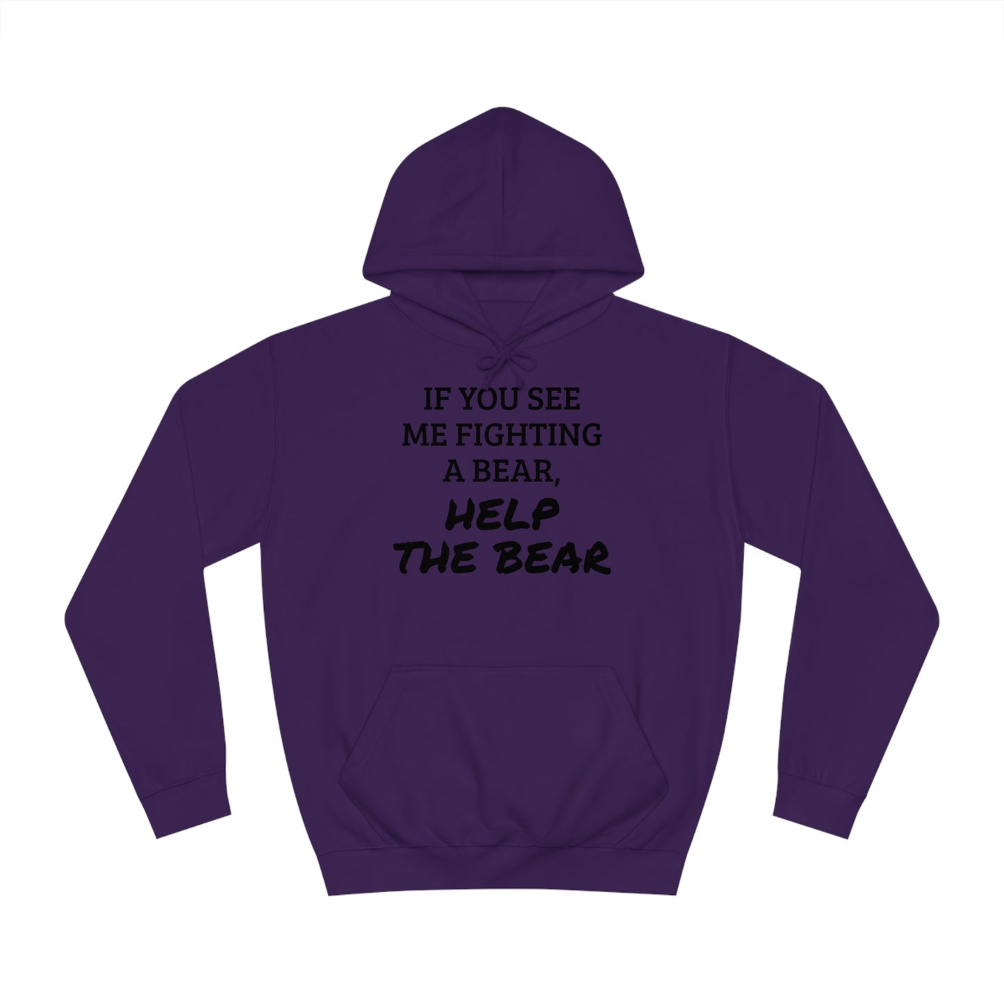 Help The Bear Unisex Hoodie