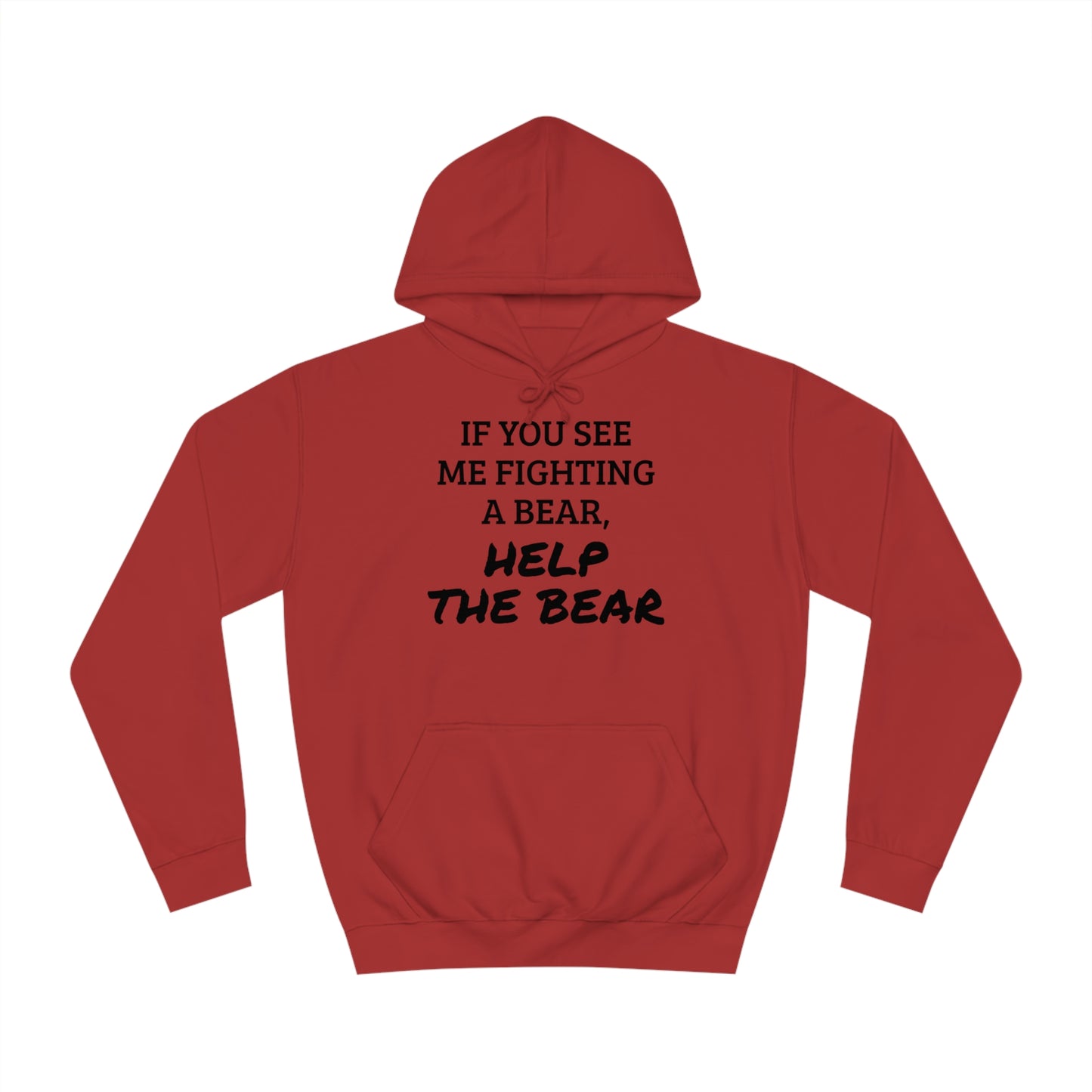 Help The Bear Unisex Hoodie