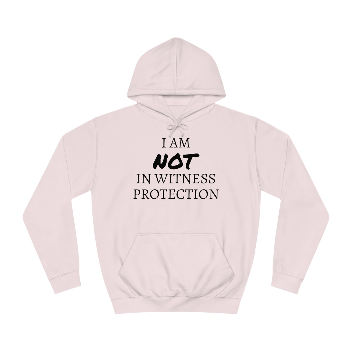 I Am NOT In Witness Protection Unisex Hoodie