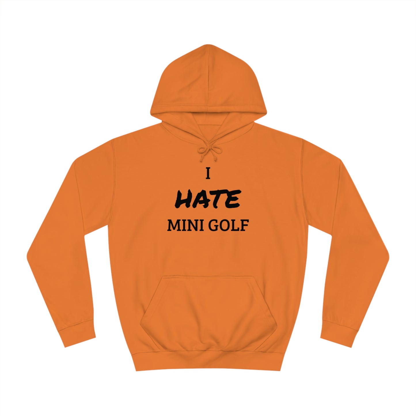 Mini Golf Hater Unisex Hoodie