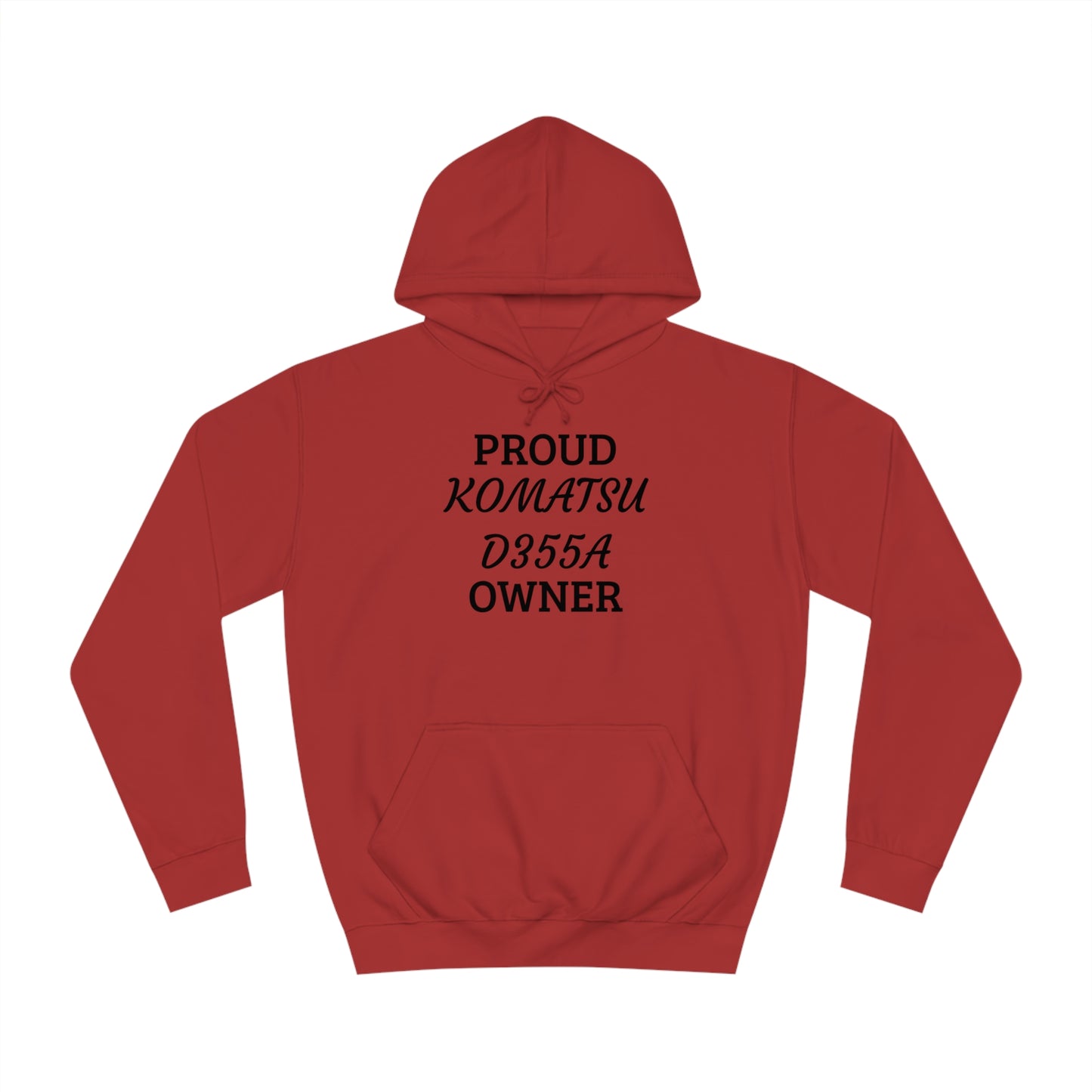 Komatsu Owner Unisex Hoodie