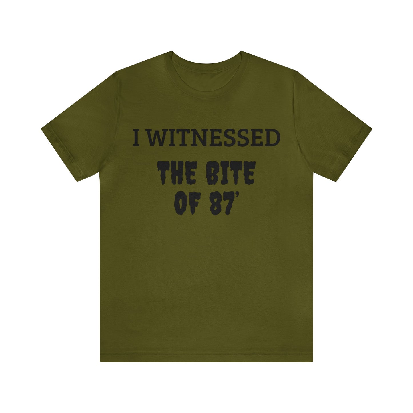 Witnessed The Bite Of 87 Unisex Tee