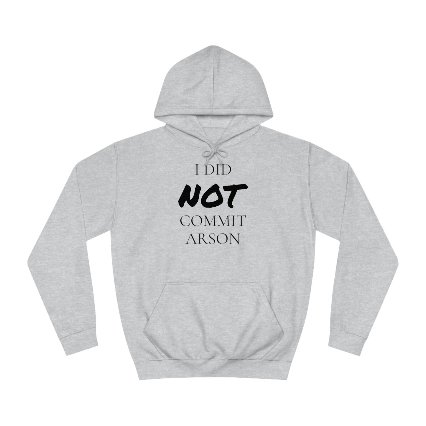 I Did NOT Commit Arson Unisex Hoodie