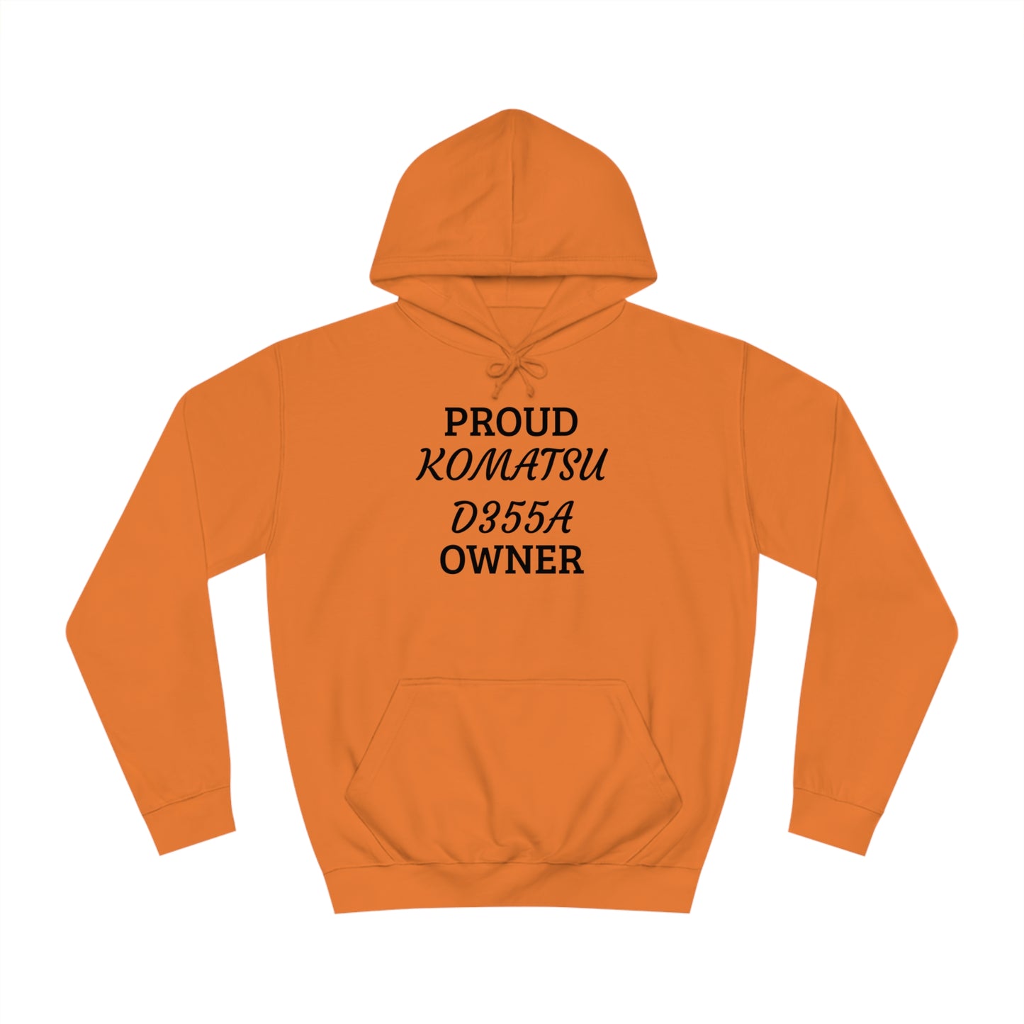 Komatsu Owner Unisex Hoodie