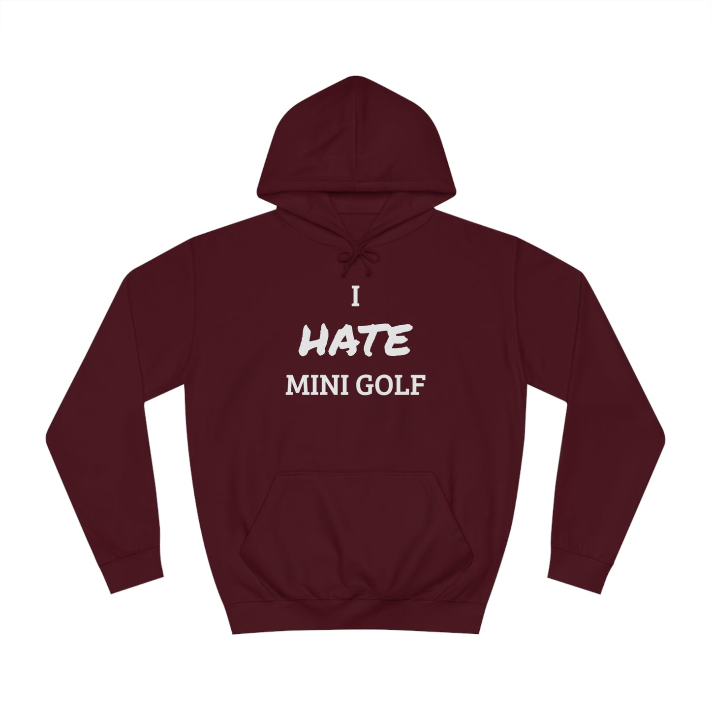 Mini Golf Hater Unisex Hoodie