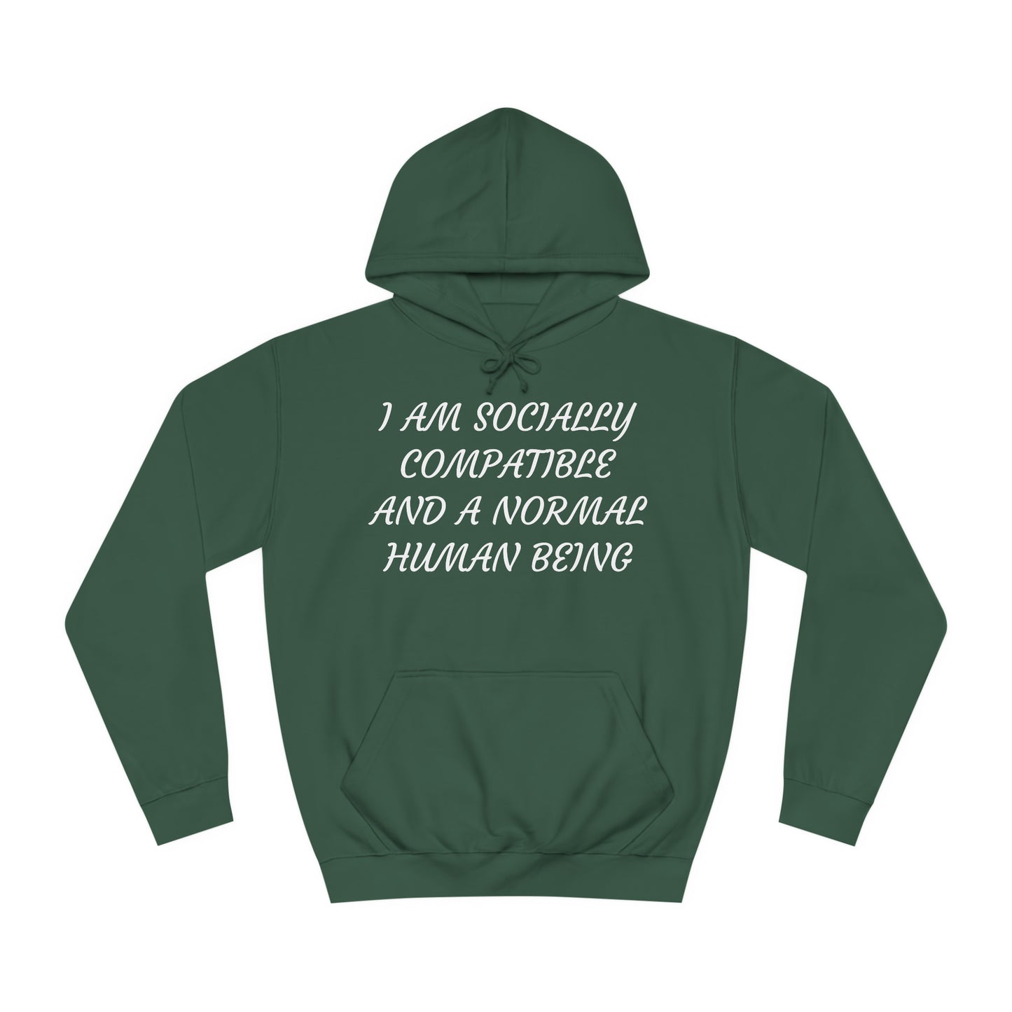 Social and Normal Unisex Hoodie