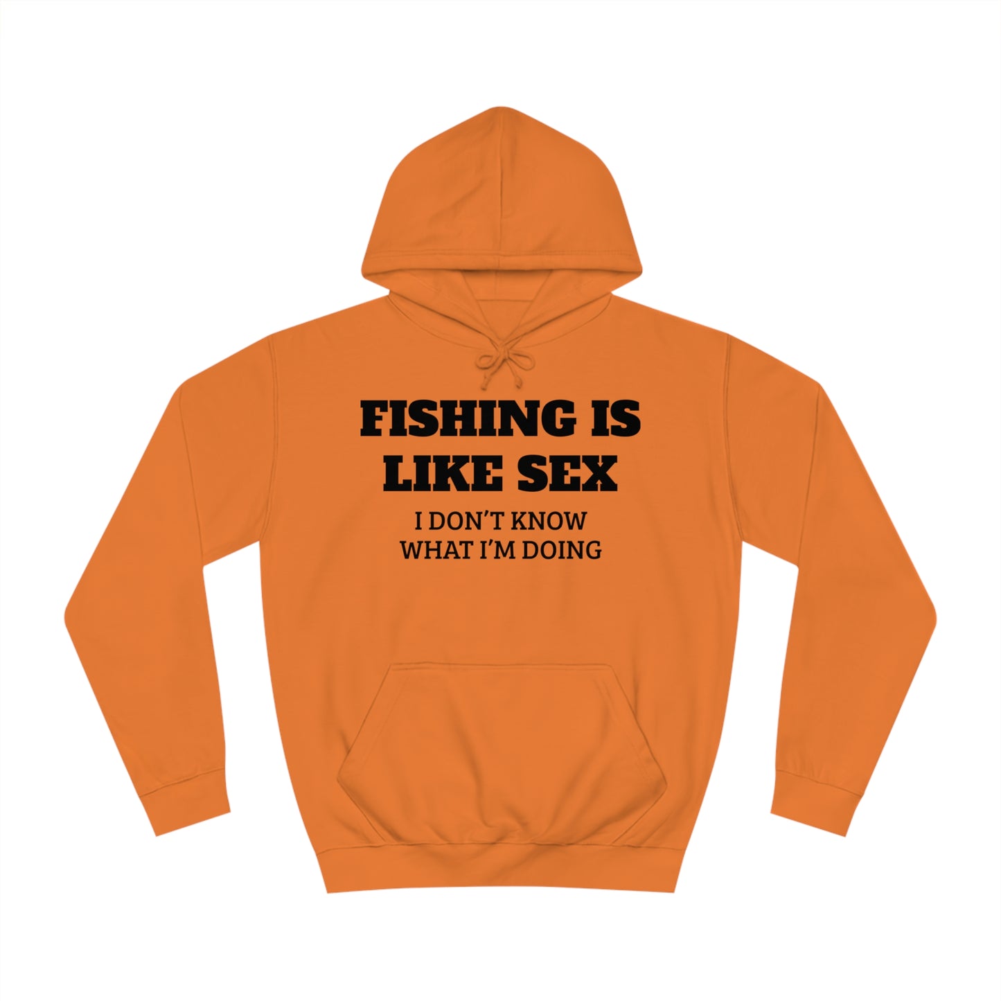 Fishing VS Sex Unisex Hoodie