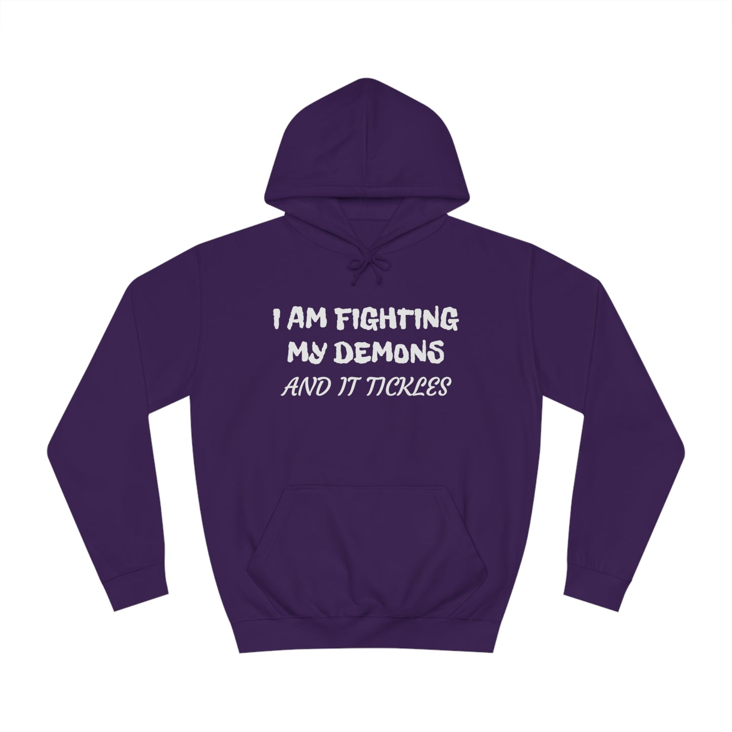 Fighting The Tickle Demons Unisex Hoodie