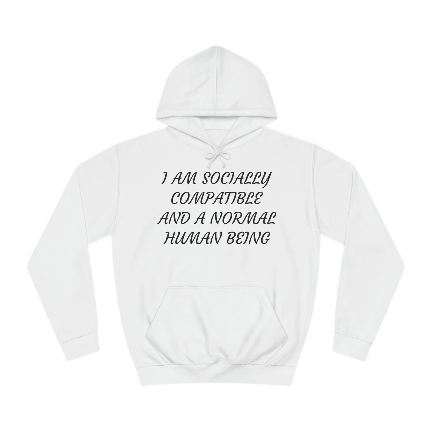 Social and Normal Unisex Hoodie