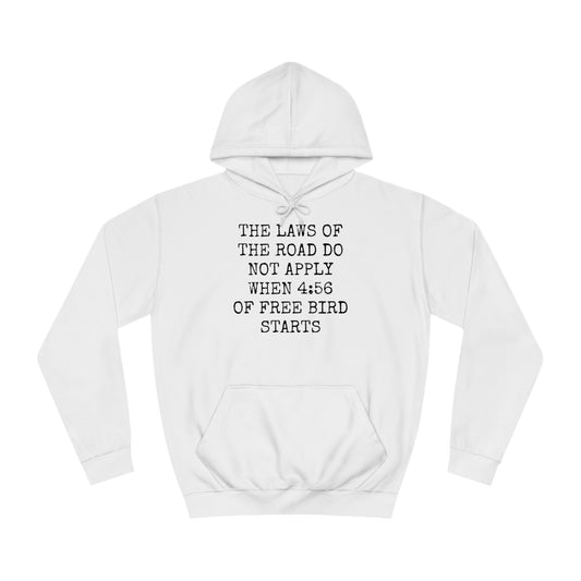 Free Bird VS The Laws Of The Road Unisex Hoodie